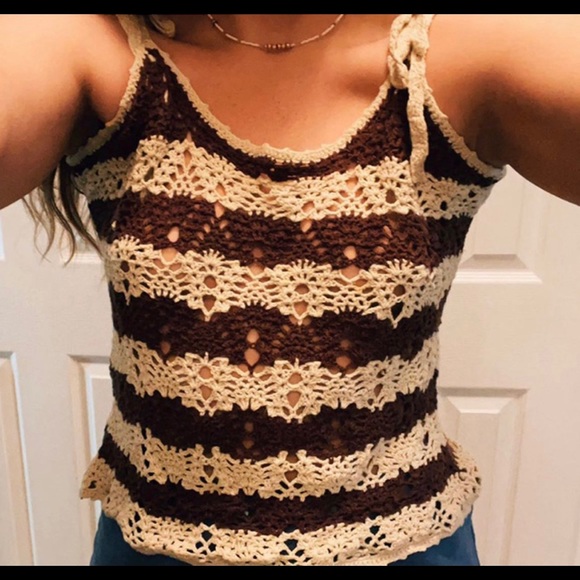 Vintage crochet tank 🤍 - Picture 5 of 5